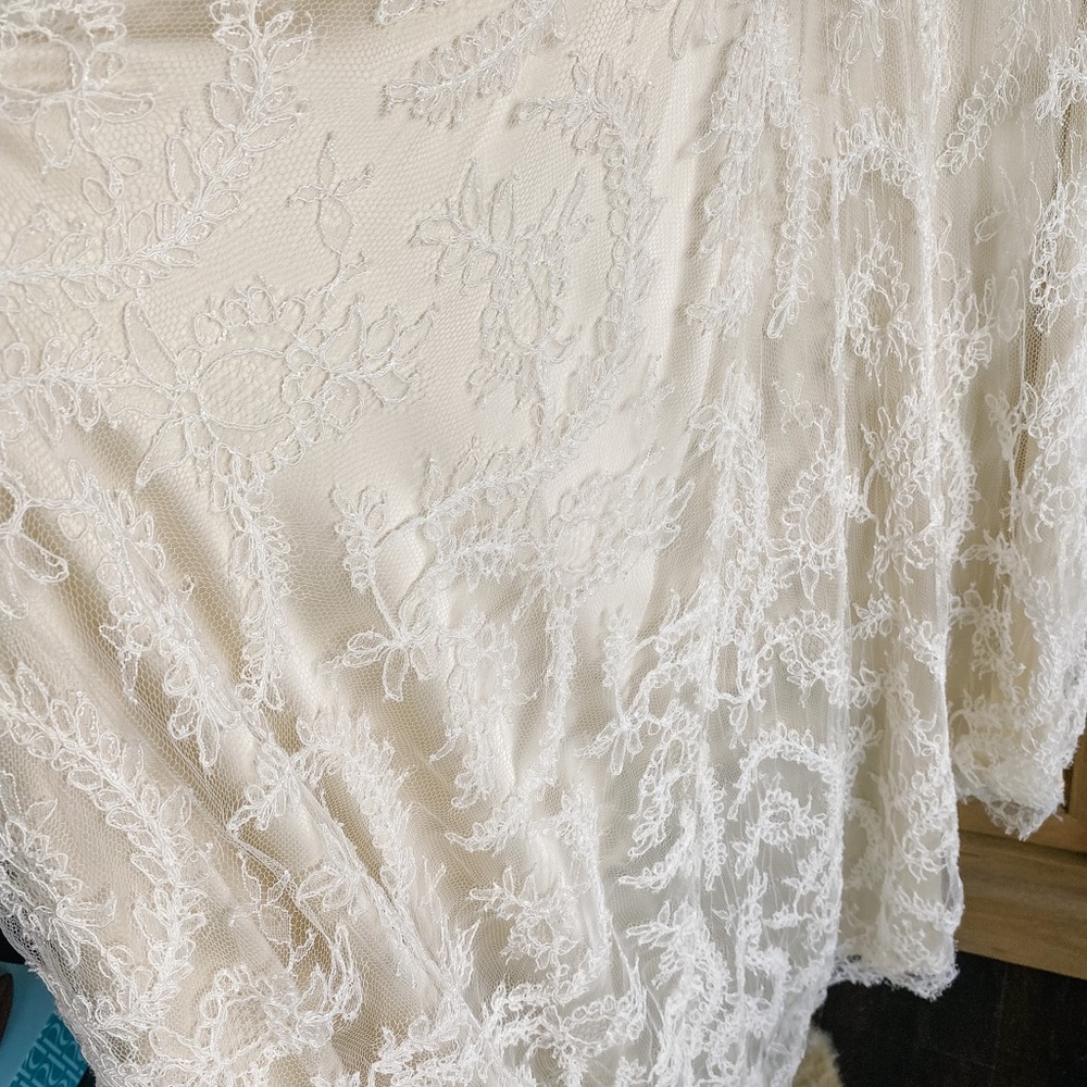 Katie May White Lace Wedding Dress - Picture 13 of 16
